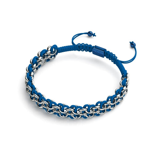 65 Glieder | Blaues Kismet-Armband 