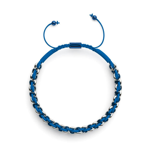 65 Glieder | Blaues Kismet-Armband 